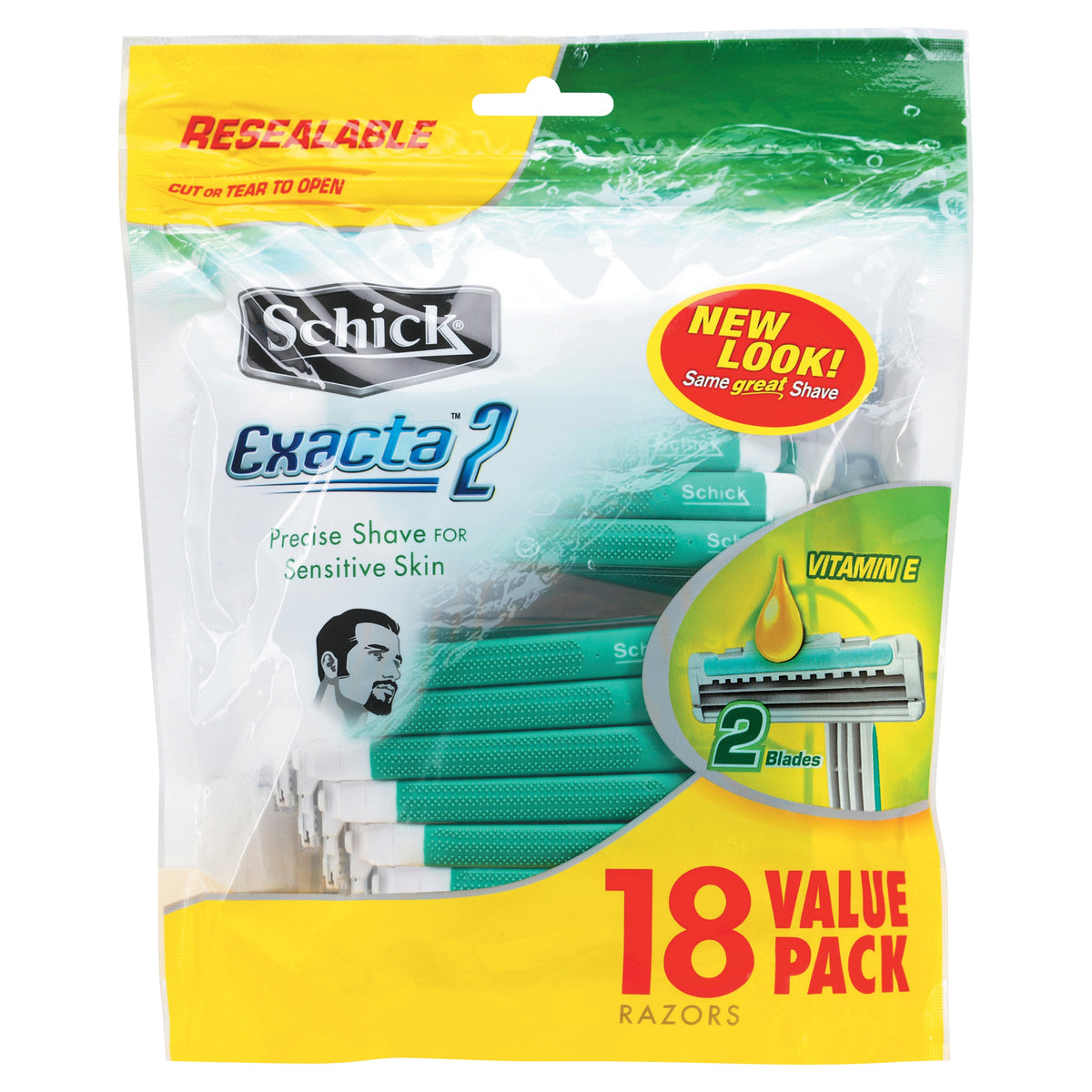 Schick Exacta 2 Sensitive 18 Pack