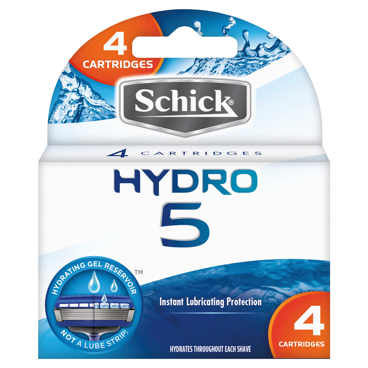 Schick Hydro 5 Blades Refill 4 Pack