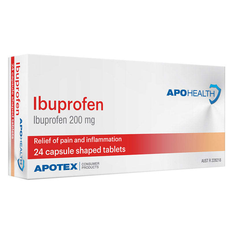 ApoHealth Ibuprofen 200mg 24 Tablets