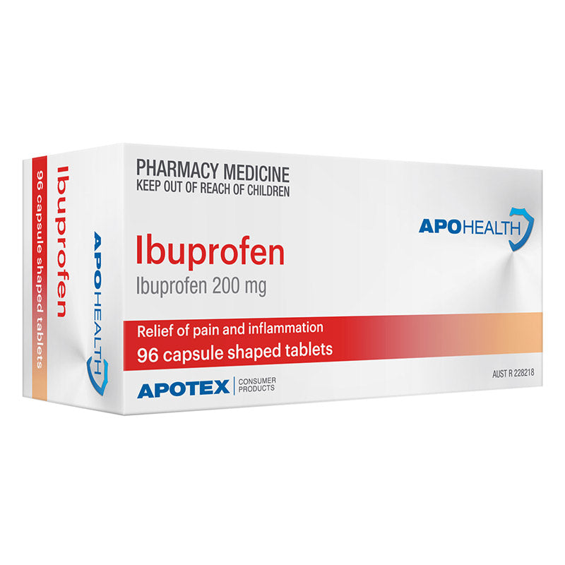 ApoHealth Ibuprofen 200mg 96 Tablets