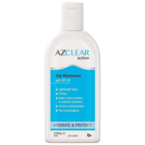 Ego Azclear Action Moisturiser SPF30 120mL