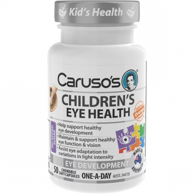 Caruso's Childrens Eye Health 50 Capsules