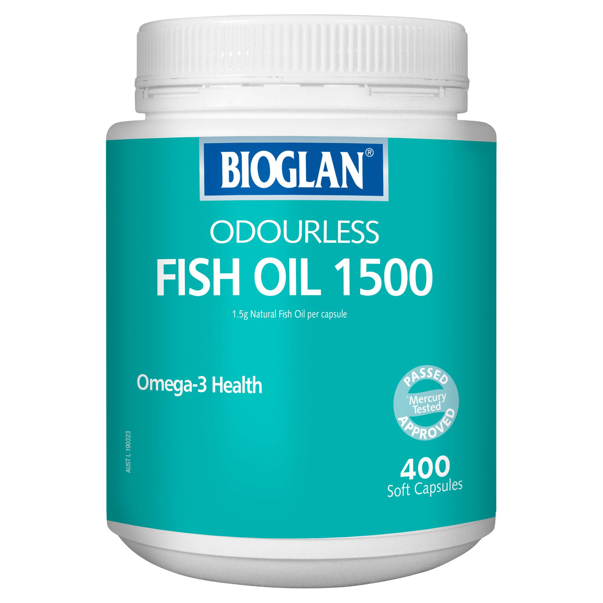 Bioglan Odourless Fish Oil 1500mg 400S