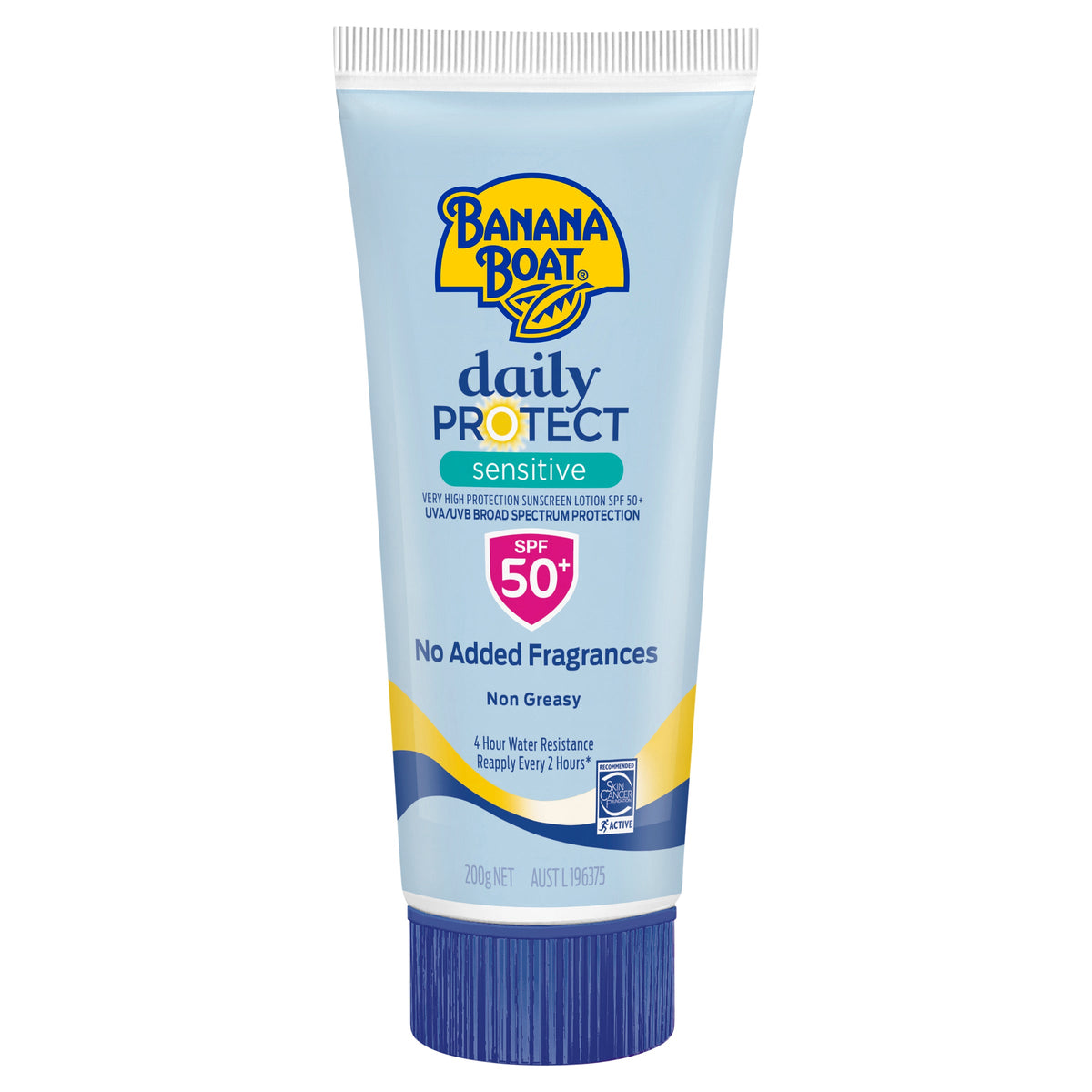 Banana Boat Daily Protect Sensitive Lotion SPF 50+ 200g