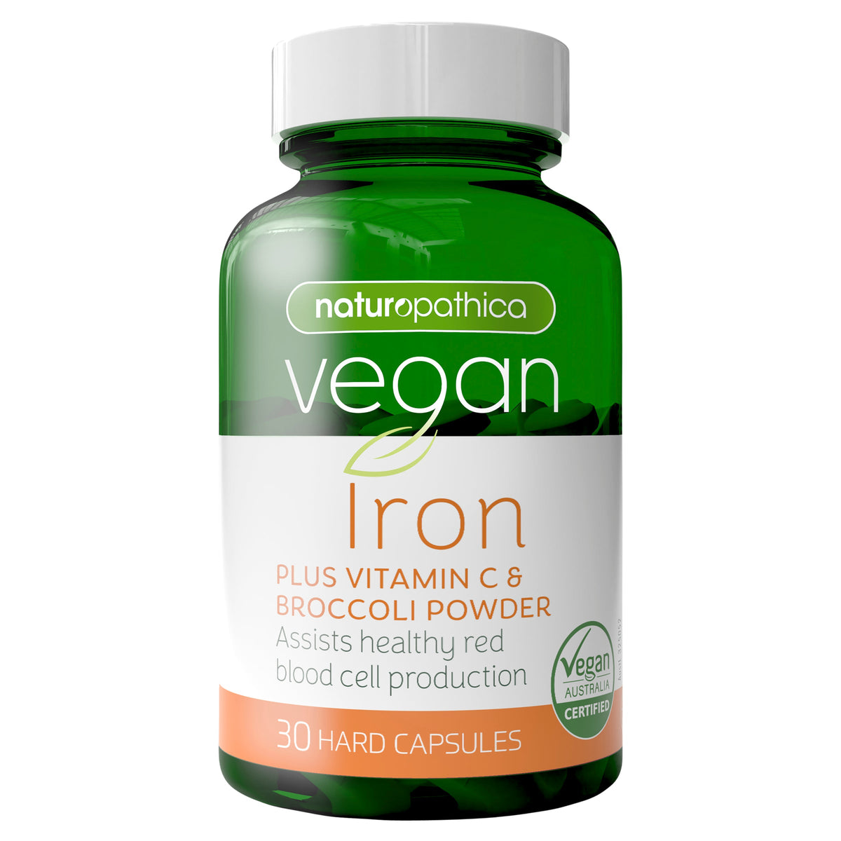 Naturopathica Vegan Iron 30 Capsules