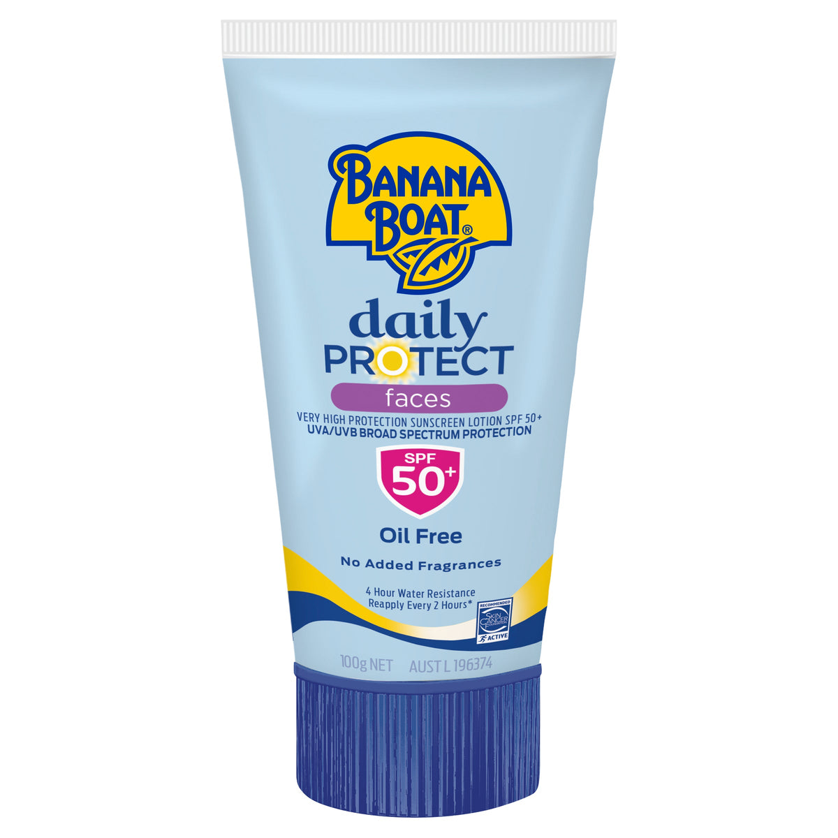 Banana Boat Daily Protect Faces Lotion SPF 50+ 100g