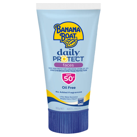 Banana Boat Daily Protect Faces Lotion SPF 50+ 100g