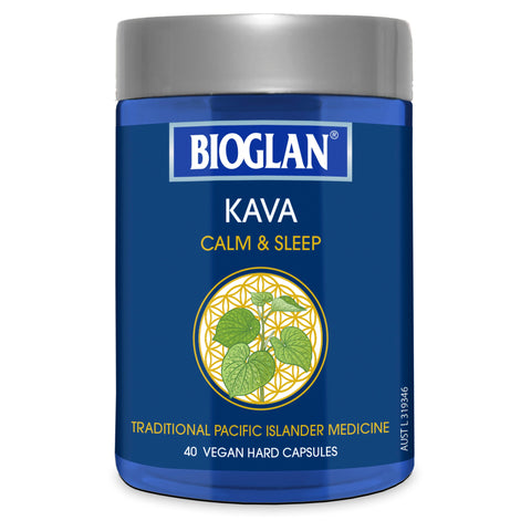 Bioglan Kava 40 Capsules