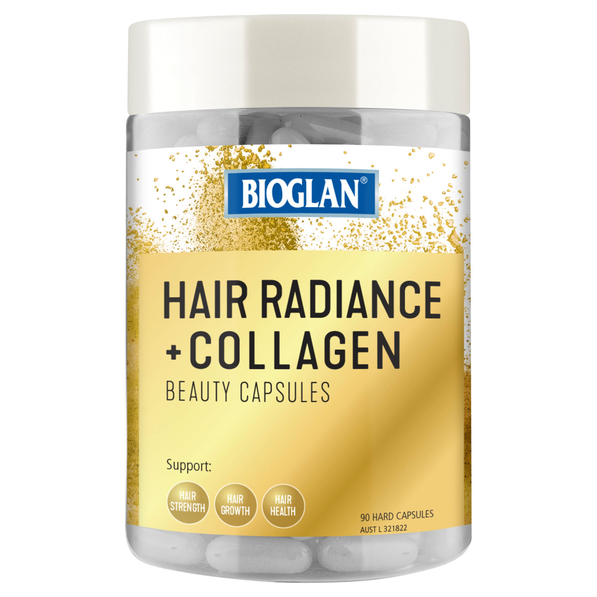 Bioglan Hair Radiance + Collagen Beauty 90 Capsules