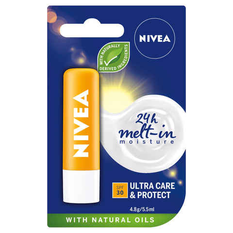 NIVEA Lip Ultra Care & Protect SPF30+ 4.8g