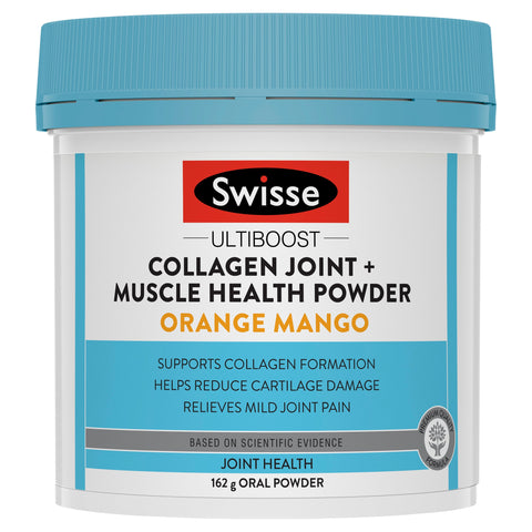 Swisse Ultiboost Collagen Joint + Muscle Health Powder 162g