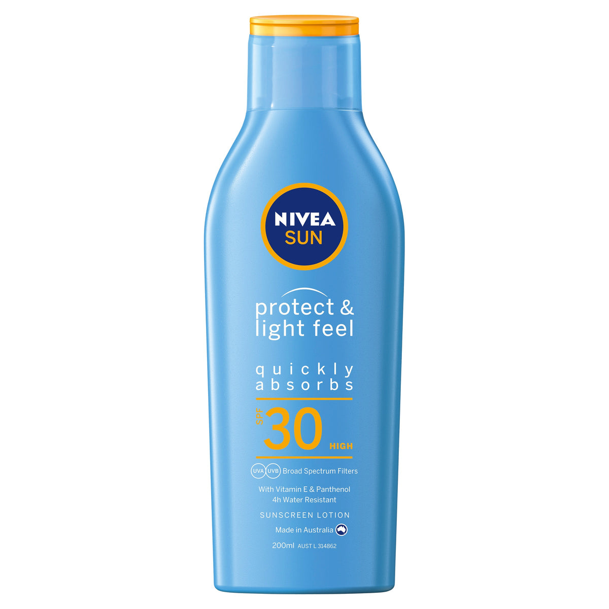 NIVEA Protect & Light Feel Everyday Sunscreen Lotion SPF30 200ml