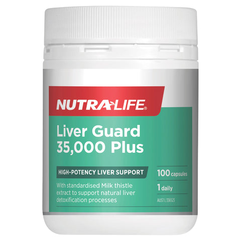 Nutra-Life Liver Guard 35,000 Plus 100 Capsules