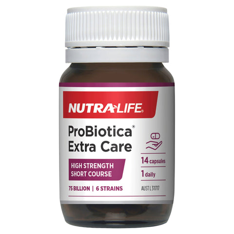 Nutra-Life Probiotica Extra Care With Prebiotics 14 Capsules