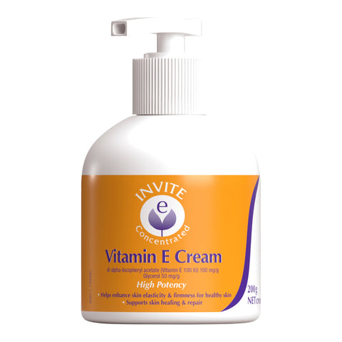 Invite E Cream Pump Pack 200G