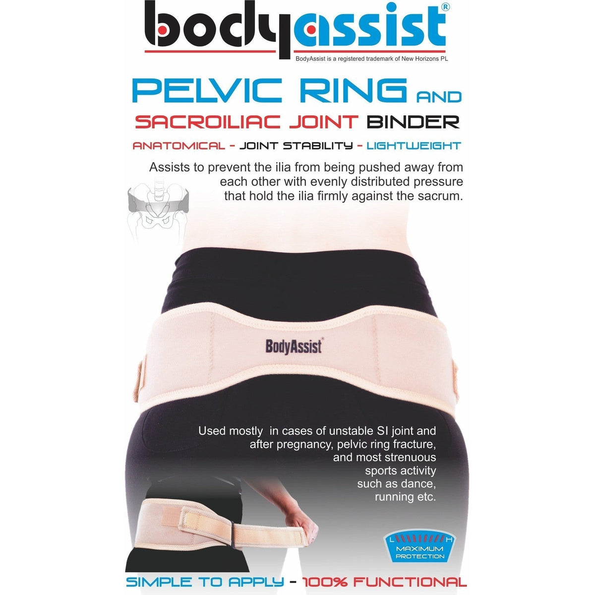 BA PELVIC RING AND SACROILIAC JOINT BINDER