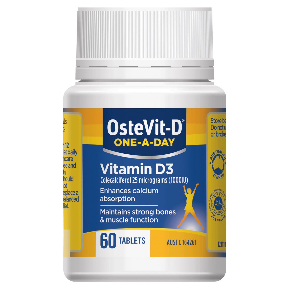 OsteVit-D One-A-Day Vitamin D3 60 Tablets