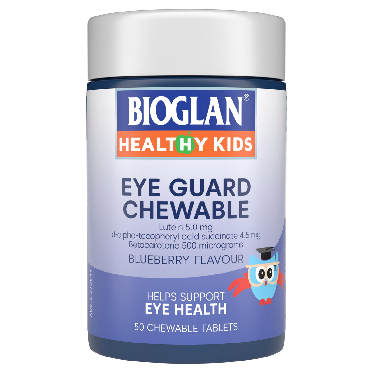 Bioglan Healthy Kids Eye Guard Chewable 50 Tablets