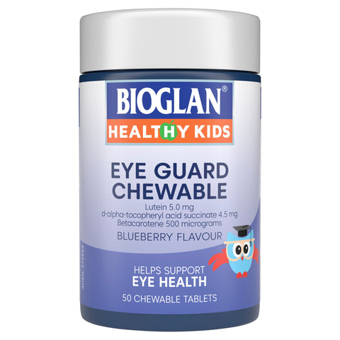 Bioglan Healthy Kids Eye Guard Chewable 50 Tablets