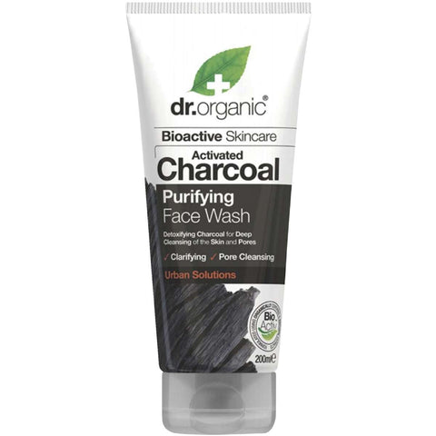 DR ORGANIC Face Wash Activated Charcoal 200ml