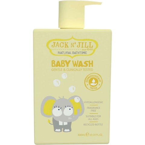 Jack N' Jill Baby Wash Fragrance Free 300ml