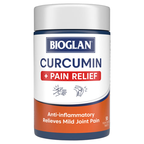 Bioglan Clinical Curcumin Plus Pain Relief 50 Tablets