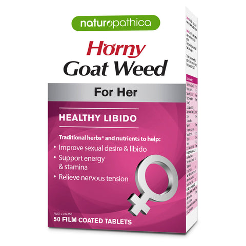 Horny Goat Weed For Her  50 Tablets