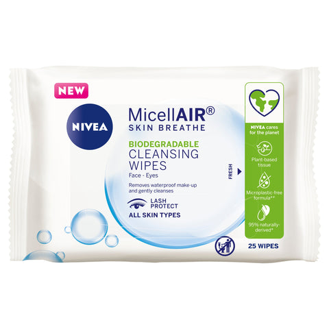 NIVEA MicellAIR Facial Cleansing Wipes