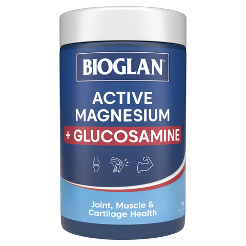 Bioglan Magnesium + Glucosamine 180 Tablets