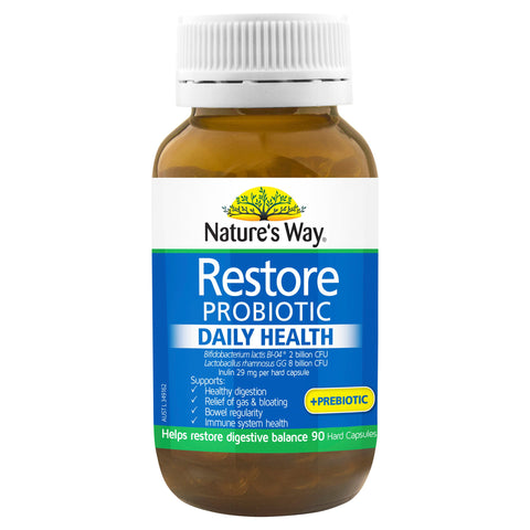 Nature's Way Restore Probiotic 90 Capsules