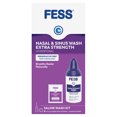 Fess Nasal&Sinus Wash Kit Ext Rlf 6