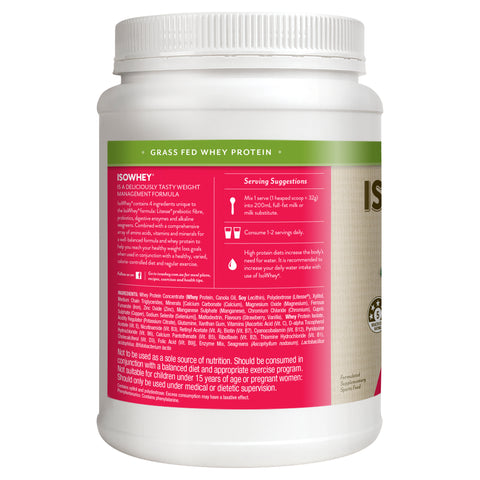 IsoWhey Strawb Smoothie 672g