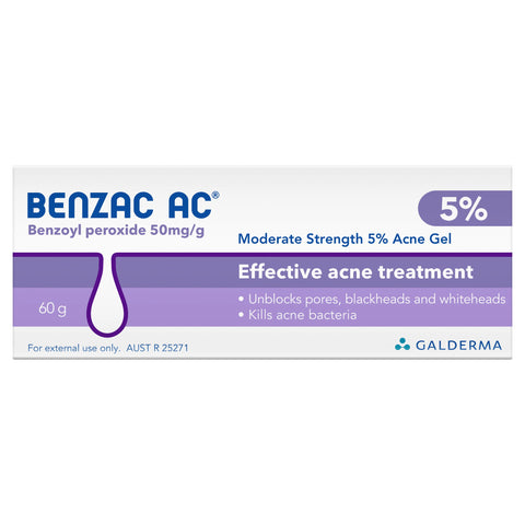 Benzac AC Gel 5% 60g