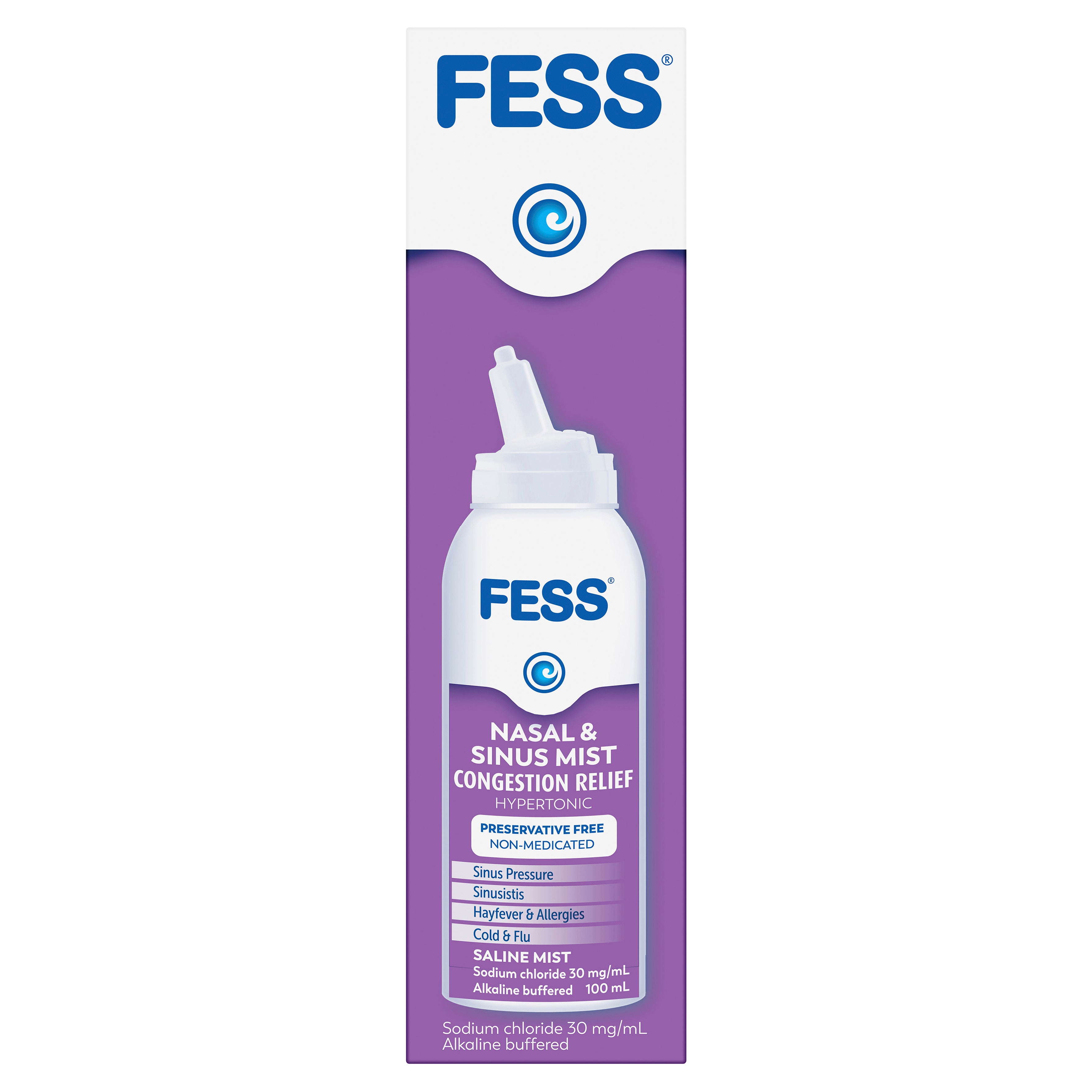 Fess Sinu Clns Hyp Spry 100ml