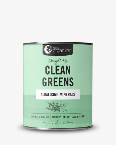 Nutra Organics Clean Greens Powder 200g