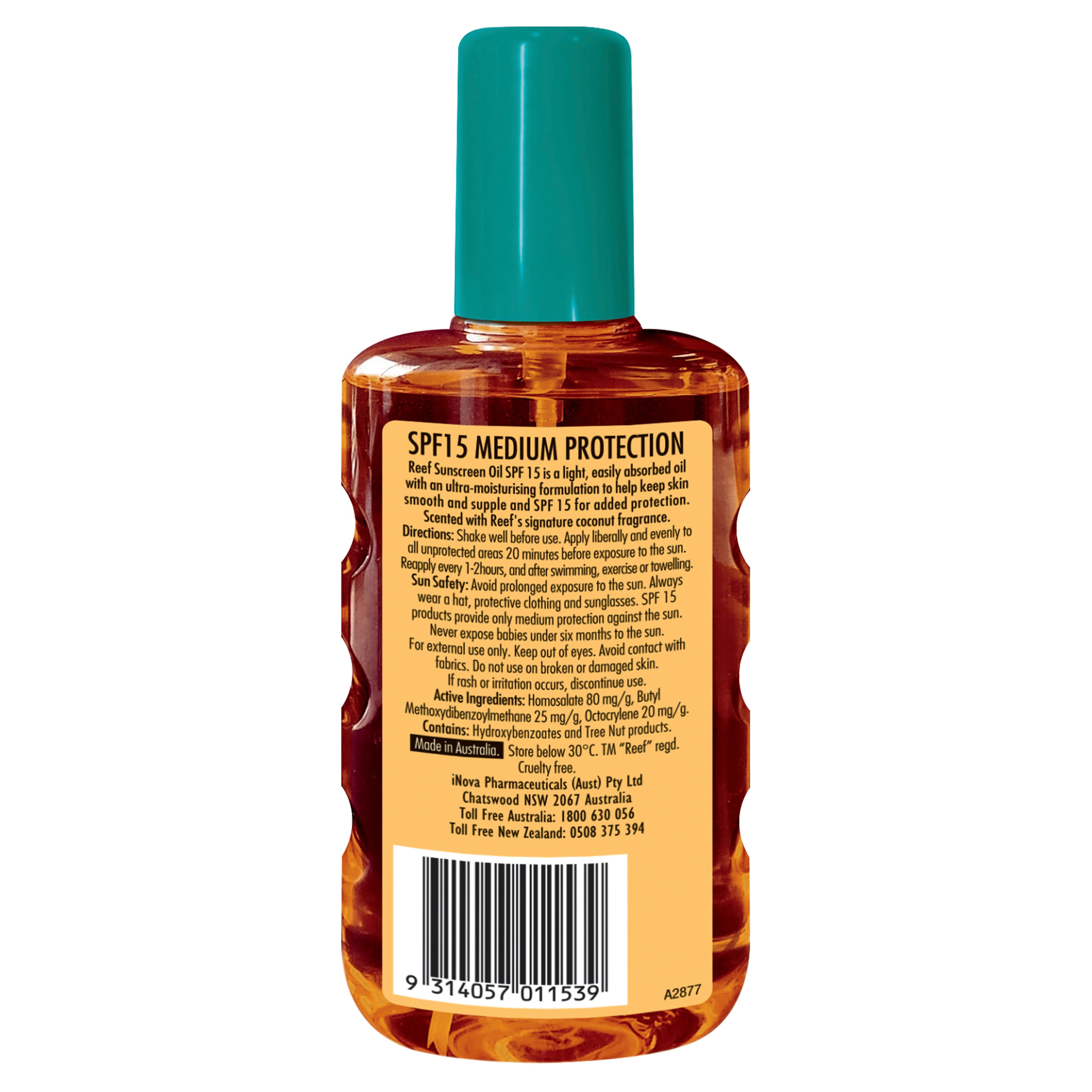 Reef Moist Oil Spry SPF15 220ml