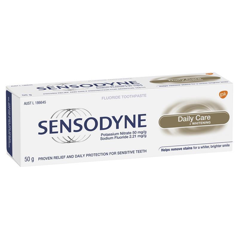 Sensodyne Toothpaste Daily Care + Whitening 50g