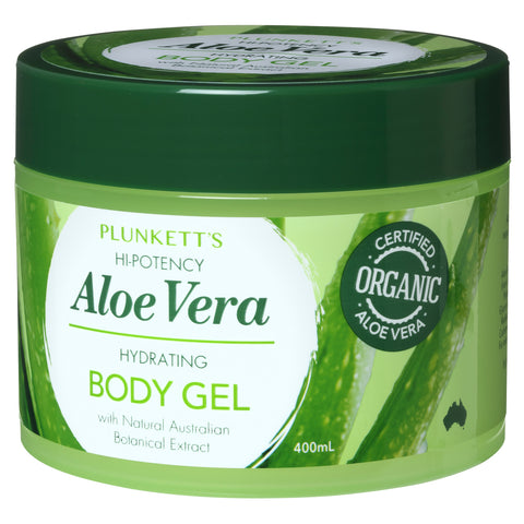 Plunkett's Hi-Potency Aloe Vera Hydrating Body Gel 400mL