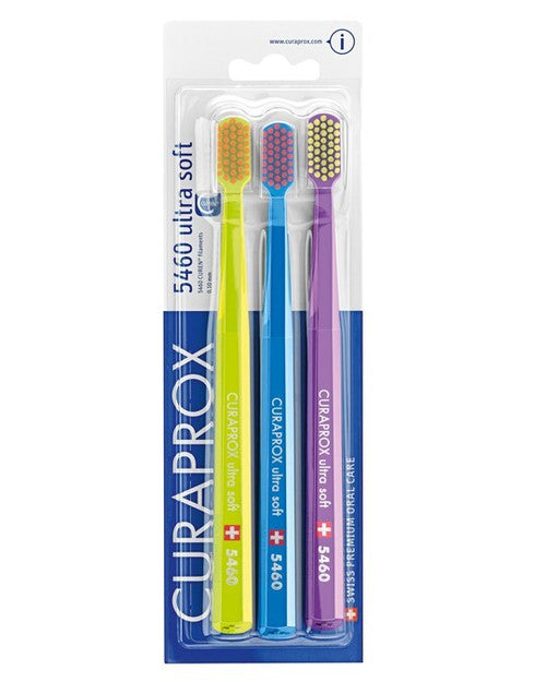 Curaprox CS 5460 Ultra Soft Toothbrush Trio