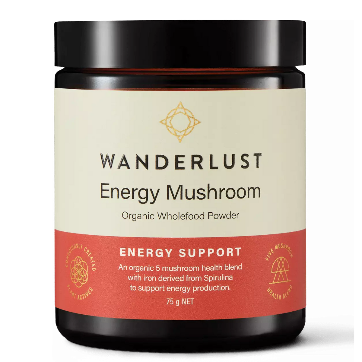 Wanderlust Energy Mushroom 75g