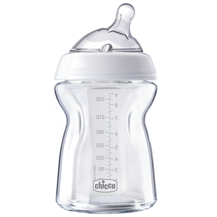 CHICCO GLASS BOTTLE 2M+ 250ML