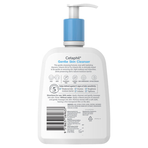 Cetaphil Gent Skn Clns 500ml