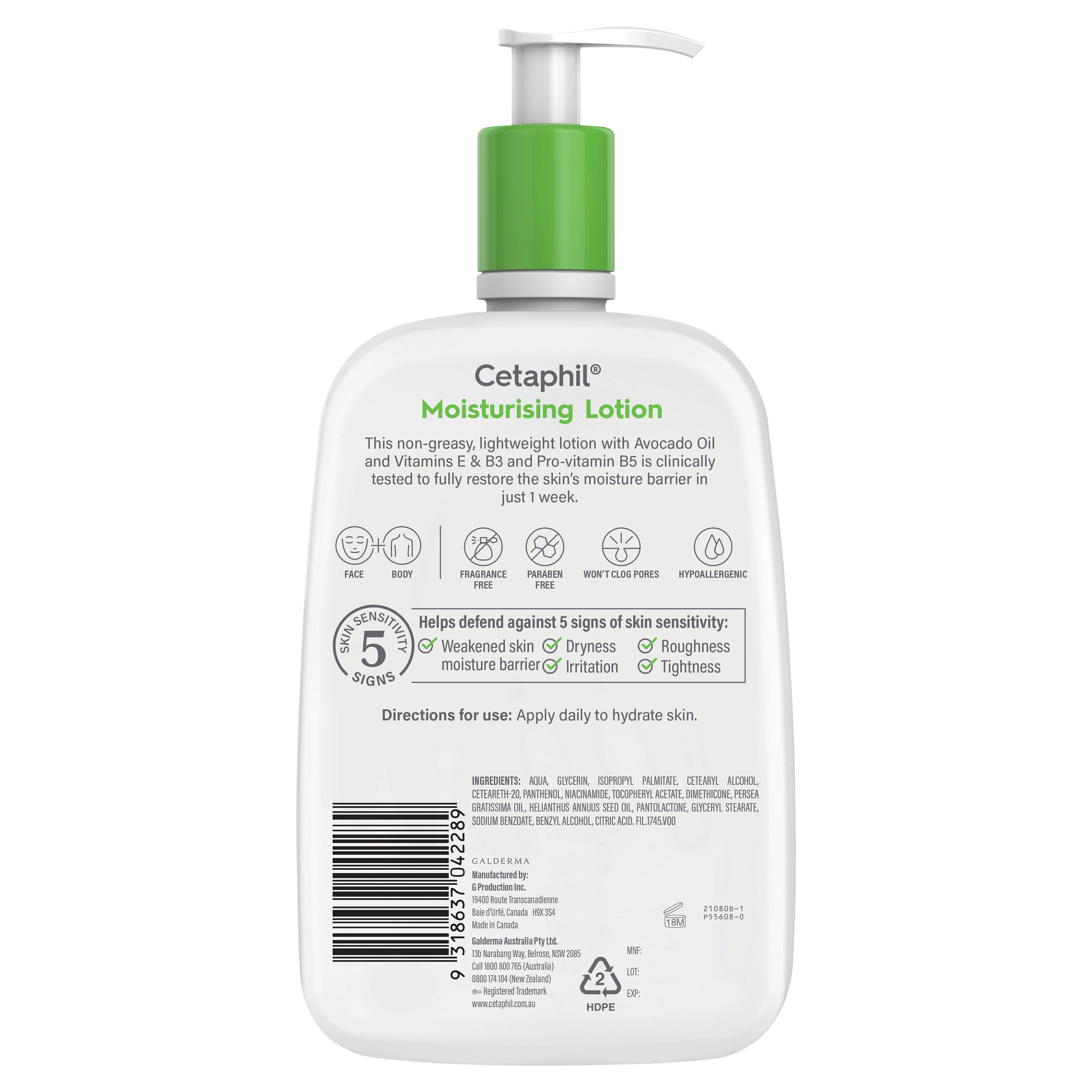 Cetaphil Moist Ltn 1Ltr