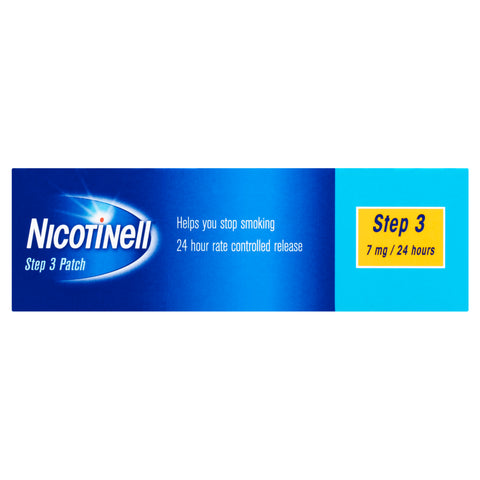 Nicotinell Stop Smoking Step 3 Patch 7mg 28 Pack