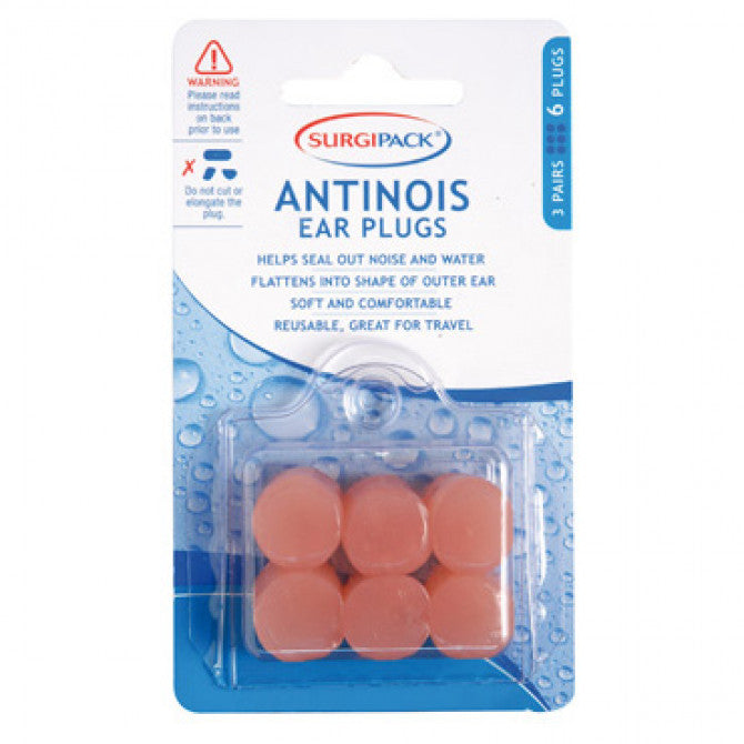 SURGIPAK 6944 EAR PLUG ANTINOISE 3 PR