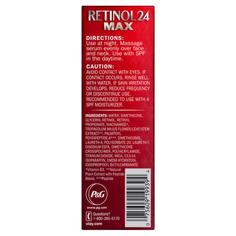 Olay Regenerist Retinol24 Max Night Face Serum 40mL