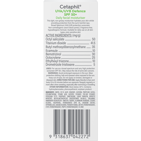 Cetaphil UVA/UVB Def SPF50 50ml