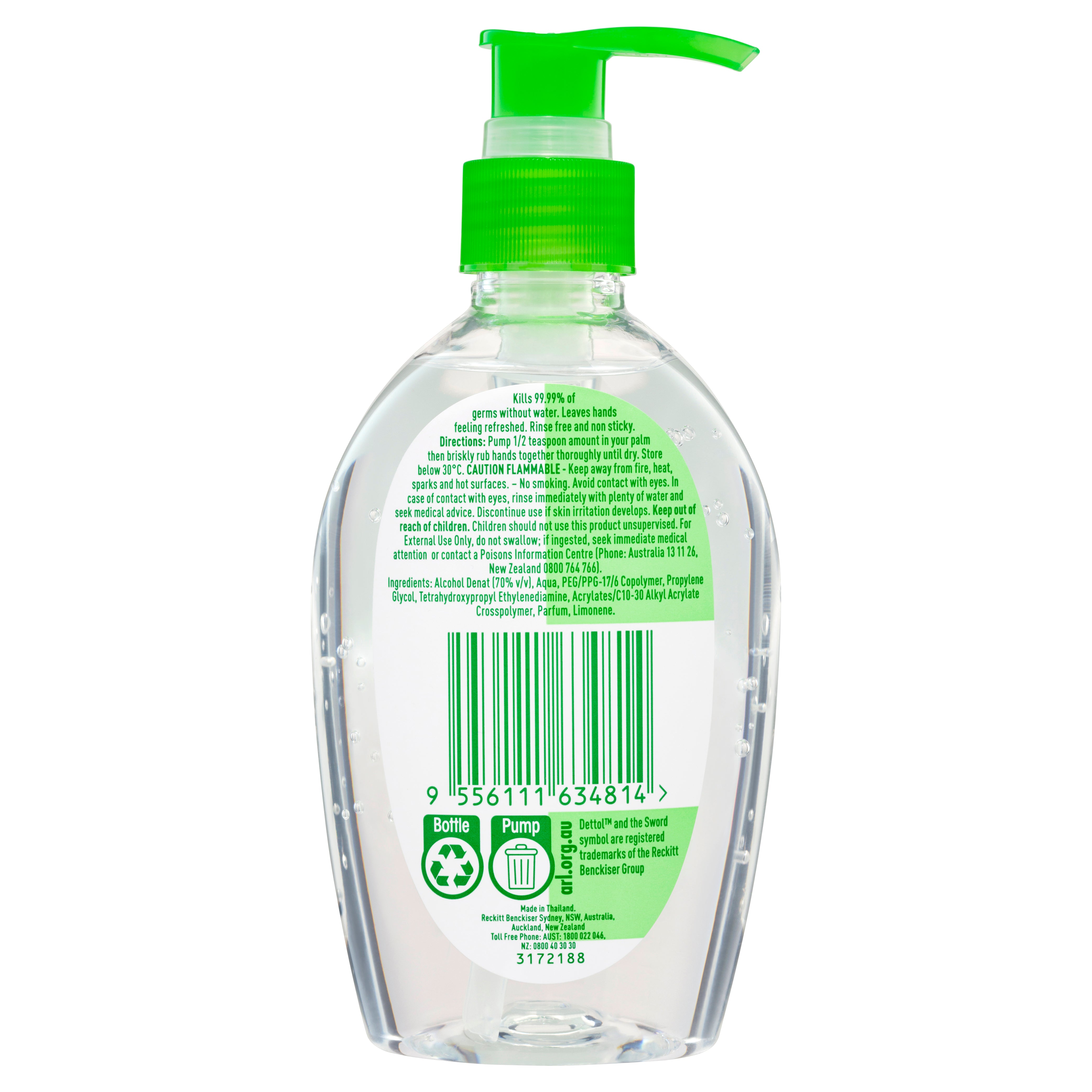 Dettol Inst H/Sanit 200ml