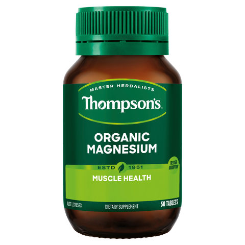 Thompsons Organic Magnesium 50 Tablets