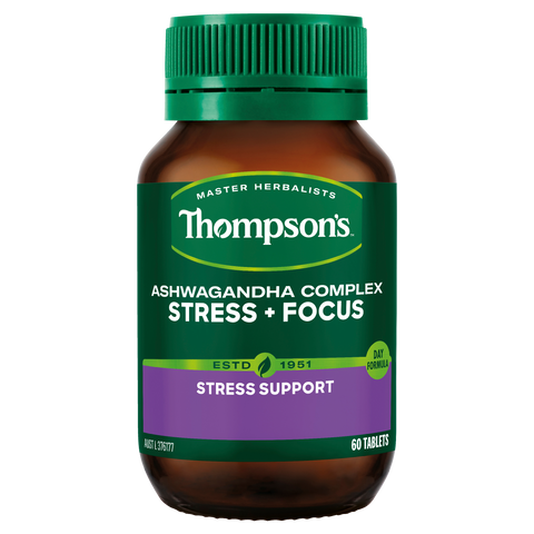 Thompsons Ashwagandha Complex Stress & Focus 60 Tablets